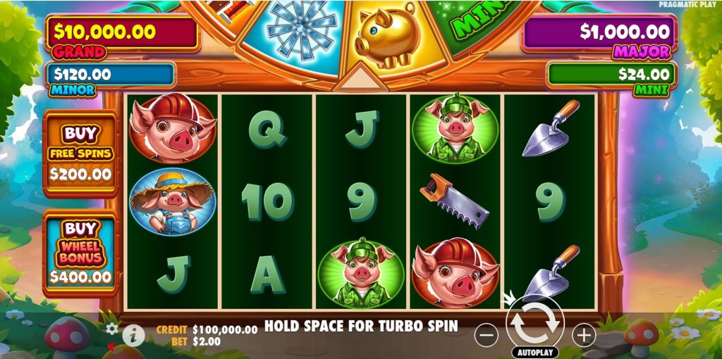 Brick House Bonanza: Slot Overview Once again, Pragmatic Play dives into fairy tale territory with Brick House Bonanza, a high-volatility online slot that retells the classic "Three Little Pigs" story—this time with jackpots, animated flair, and a cheeky wolf out to blow your winnings sky-high. Released across platforms like jiliasia, this slot trades narrative subtlety for visual energy and gameplay mechanics that ride on nostalgia and modern bonus structures. Theme & Presentation The visuals in Brick House Bonanza are bold, bright, and borderline cartoonish, matching the exaggerated tone of the slot. Pragmatic Play leans into the playful nature of its source material, bringing the pig brothers to life with hard hats, hammers, and plenty of personality. Players familiar with the iconic Big Bad Wolf slot from Quickspin (2012) may get déjà vu, but here, jiliasia players will appreciate the smoother animations and lively soundtrack that give this version its own identity. Game Mechanics and Layout Played on a 5x3 grid with 243 ways to win, Brick House Bonanza operates on a standard layout that appeals to newcomers and veterans alike. A winning combo is formed by landing at least three matching symbols from left to right, starting on the first reel. The slot’s default RTP sits at 96.06%, but operators—including those on jiliasia—might offer alternate versions with slightly lower RTPs. The betting range is generous, from $/€0.20 to $/€240 per spin, which allows for flexible bankroll strategies. Whether you're a casual player or a high roller, platforms like jiliasia provide seamless access and bonus offers that complement this flexible betting structure. Symbols and Payouts Brick House Bonanza features themed symbols that reflect the pigs’ construction journey. At the top of the paytable sits the red-helmeted pig, paying 2x the bet for five of a kind, followed by the green and blue pigs offering 1.25x and 1x, respectively. Mid-tier tools like the shovel (0.75x) and saw (0.35x) follow, while classic card royals (A–9) fill out the lower end with values from 0.20x to 0.15x. The wild symbol is the Big Bad Wolf, which appears only on the middle three reels, helping complete winning combinations with its fearsome sneer. Free Spins Feature with House-Building Mechanic Triggering the Free Spins feature requires 6 or more scatter symbols. Players begin with 6 free spins, and here's where things get interesting: every scatter leaves behind a highlighted straw square, which can be upgraded to wood, then brick. If a scatter lands on a brick-highlighted tile, it upgrades another spot on the grid at random—creating a ripple effect that can lead to massive wins. After the spins end, the wolf blows down each house, and their building material determines the payout. For example, brick houses can reveal prizes up to 250x the total bet or GRAND jackpots worth 5,000x. Fans at jiliasia will especially enjoy chasing these brick upgrades, as the potential for big wins intensifies with each progression. Wheel Bonus and Random Features Land 3 or more Wheel Bonus symbols, and you’ll spin a prize wheel to unlock one of several random features: Mega Bank: Reveals large scatter blocks (up to 3x5) to increase the chances of triggering Free Spins. Windmill: Randomly highlights tiles before free spins, locking in potential upgrades. Brick House: Converts highlighted positions directly into bricks, massively boosting win potential. Random Jackpot: Instantly awards one of the four jackpots—MINI (12x), MINOR (60x), MAJOR (500x), or GRAND (5,000x). For players on platforms like jiliasia, the Wheel Bonus adds an engaging layer of unpredictability to the gameplay. Jackpot Structure and Local Appeal One of the major selling points of Brick House Bonanza is its local jackpot system. Unlike global progressives, these jackpots are limited to the operator's network, meaning players on sites like jiliasia have a more reasonable chance of triggering them. However, it's important to note that local jackpots slightly reduce the base RTP by diverting a portion of wagers into the prize pool. For casual players or those chasing big hits, this might be an acceptable trade-off. For high-RTP purists, it may feel like a compromise. Feature Buy Options Impatient to trigger bonuses? Players can buy their way into the action: Free Spins Buy: Costs 100x the bet and guarantees 6–15 scatter symbols. Wheel Bonus Buy: Costs 200x the bet and grants instant access to the Wheel’s random features. This buy-in feature, available on jiliasia, adds strategic control to the otherwise random nature of bonus triggering. Players looking to shortcut their path to high-value features will appreciate this option. Final Verdict: Huffing, Puffing, and Occasionally Paying Big Brick House Bonanza is a colorful, highly volatile slot that blends house-building mechanics, local jackpots, and random feature wheels into a familiar fairy-tale package. It's not exactly groundbreaking, and the jackpot-heavy structure might feel limiting to some. Still, there's enough charm, potential, and polish here to keep fans engaged—especially those spinning on trusted platforms like jiliasia. While veteran slot players may see echoes of previous games, Pragmatic Play’s spin on the Three Little Pigs story still finds ways to entertain. If you're in the mood for a tale you know by heart but enjoy the thrill of modern twists and jackpots galore, Brick House Bonanza is worth building on.